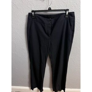 Talbots Womens Dress Pants Size 2 Black Curve